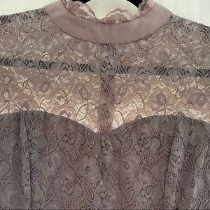 Beautiful Formal Lace Mini Dress